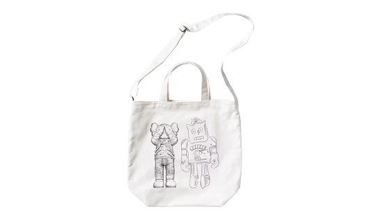 Uniqlo Warhol 2Way Tote Bag "White" KAWS202494