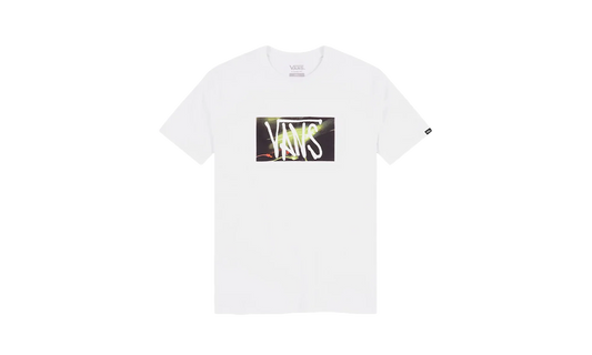 LIGHT BOX LOGO SS TEE "White" VN0000M1WHT