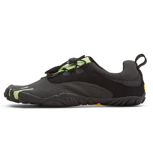 Women's V-Run Retro in Black Green Black