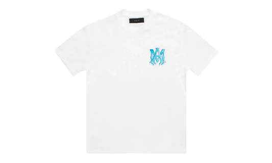 Amiri Watercolors Short Sleeve Tee Shirt "White" AWSSTSW