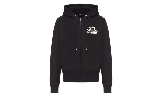 Club Amiri Zip Hoodie "BLACK" AMJYHD1123