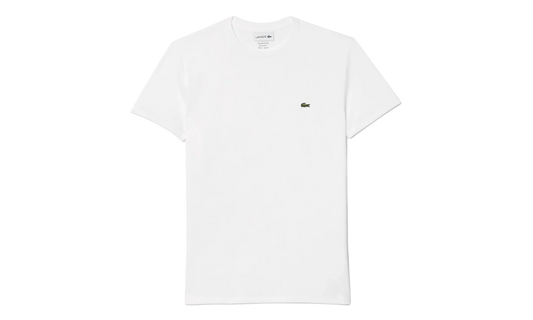 Crew Neck Pima Cotton Jersey T-shirt "White" TH6709 001