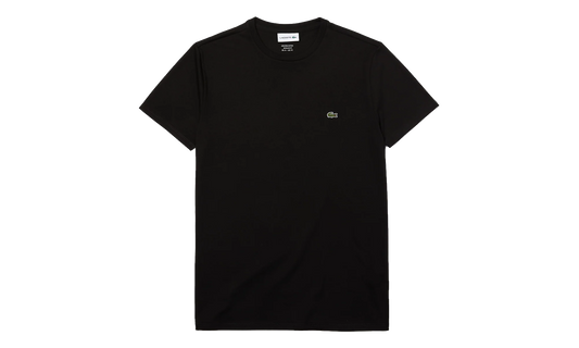 Crew Neck Pima Cotton Jersey T-shirt "Black" TH6709 031