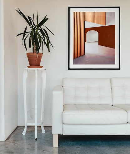 Wood Framed Architecture Photograph