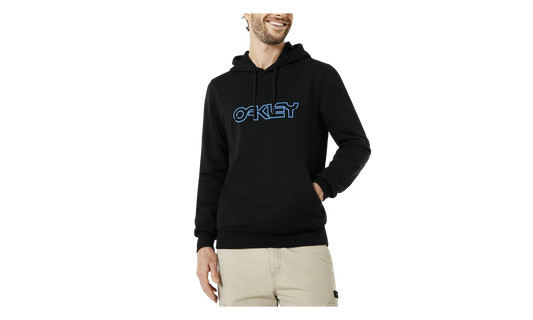 Fleece Piping Hoodie "Blackout" 472434 02E