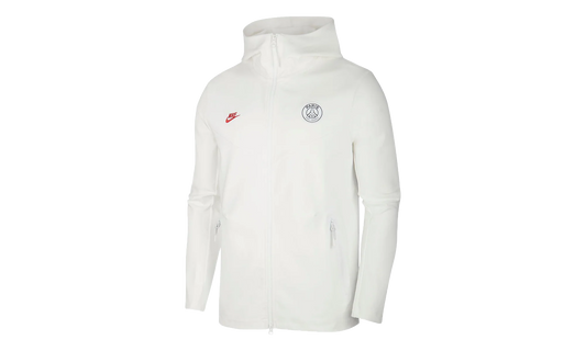 Sportswear Tech Fleece Full-Zip Hoodie "White / University Red" CI2131 104
