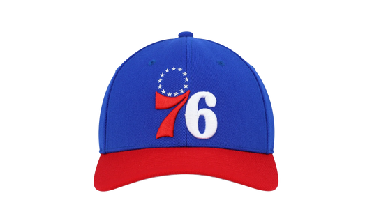 NBA Team 2 Tone 2.0 Stretch Snapback Cap "Philadelphia 76ers -Royal / Red" HHSS3265 P76YYPPPRYRD