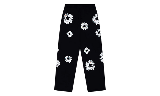 Rhinestone Sweatpants "FW25 - Black" DT420