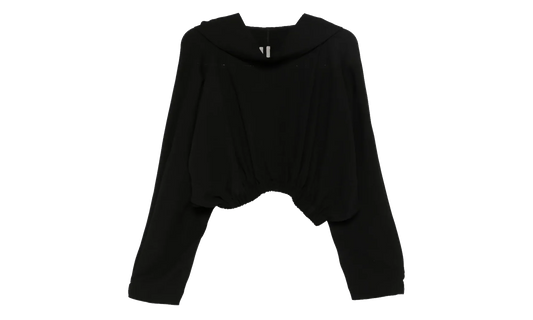 Cropped Hooded Tunic WMNS "Black" RO02E4262 WA 09