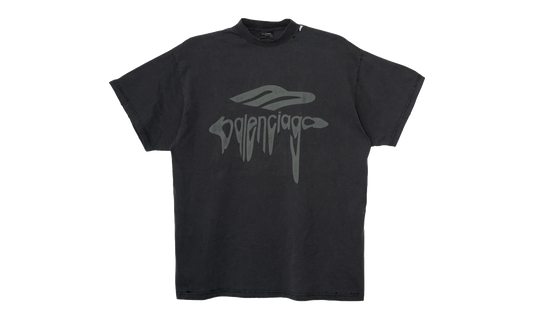 3B Liquefied Logo Short Sleeve Tee "Black" 787349 TRVS8 1013