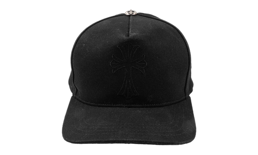 CH cross waxed denim baseball cap "Black" CHRM0637