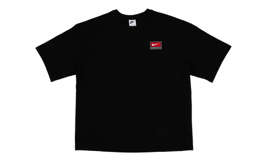 Life Short-Sleeve Boxy Knit Top "Black" II4379 010