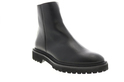Aquatalia Pasquale Calf 34M0937-BLK Mens Black Leather Casual Dress Boots