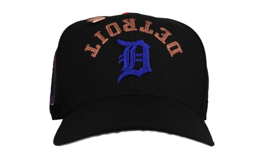 59FIFTY Detroit Tigers World Series Chainstitch Fitted Hat "Black / Copper" NE110