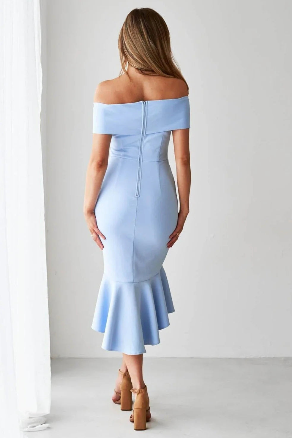 Brienne Dress - Baby Blue