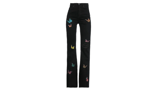 Butterfly Flare Broken Jeans "Black" Y0W01404SD BLK