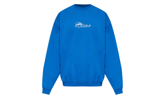 Alaska Tourist Sweatshirt "Blue" ME76CW255A BLUE