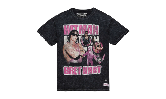 WWE Hart Forever Tee "Bret “Hitman” Hart - Black" TP2567 TTTBLCK