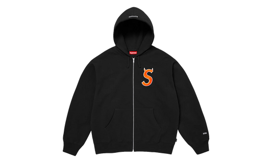 Devil S Logo Zip Up Hooded Sweatshirt "SS26 -Black" SU27314