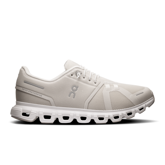 Women's Cloud 6 Wide in Pearl/White