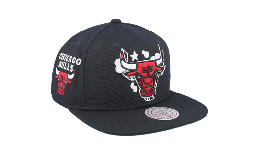 NBA Gshadow Snapback Cap "Chicago Bulls - Black" HS8608 CBUBLCK