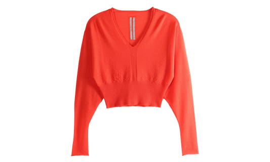 V Cropped Top WMNS "Coral" RP01F6665 WS 83