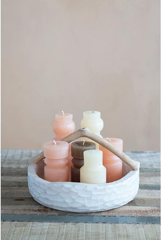 Amazoncom Unscented Totem Pillar Candle
