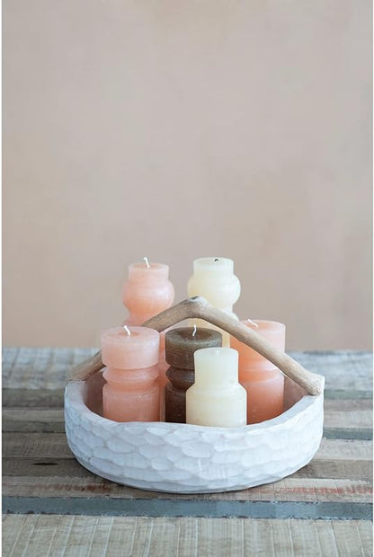Amazoncom Unscented Totem Pillar Candle