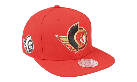 NHL Alternate Flip Snapback Cap "Ottawa Senators - Red" 6HSSDX22015 OSERED1