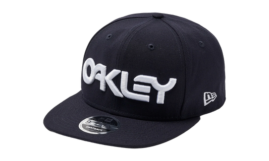 9FIFTY OAKLEY x New Era Mark II Novelty Snapback Hat "Fathom Dark Blue" 911784 6AC