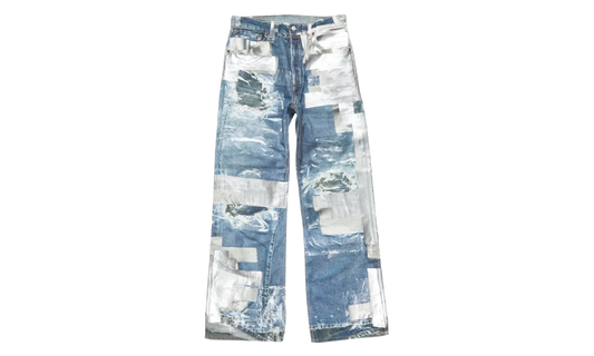 Printed Tape Jeans "Blue" BK0756AUZ