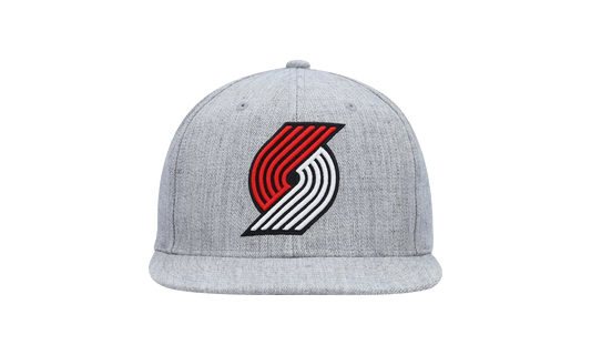 NBA Team Heather 2.0 Snapback Cap "Portland Trail Blazers - Grey Heather" HHSS3272 PTBYYPPPGYHT