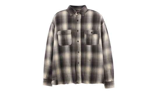 BerBerJin Check Flannel Shirt "Black" SM HR1 0000 C52