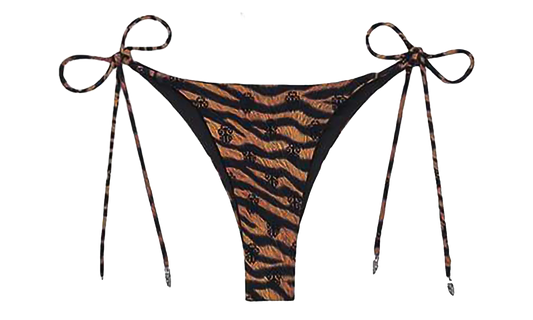 X DIB Orange Tiger Bikini bottom "Brown" CHRM1085