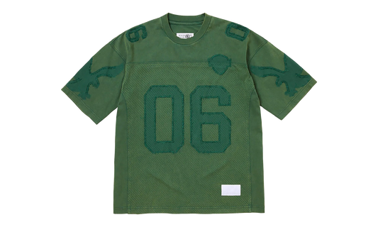 MM6 Maison Margiela Cotton Football Jersey "SS26 - Green" SU27176