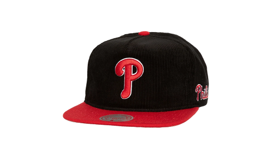 MLB Double Cord Deadstock Snapback Cap "Philadelphia Phillies - Black" HM10166 PPHBLCK