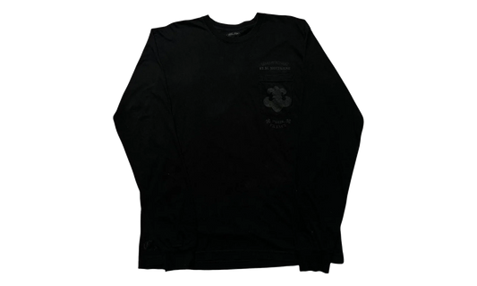 Paris Exclusive Fleur Long-Sleeve T-Shirt "Black" CHRM1150