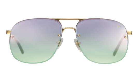 Snatch Bevel Rimless Drill Mount 18KT "Yellow Gold / Pastel Mauve Gradient" DMSN2 0009 48C2