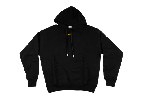 SPRAYED ARROW HOODIE "Black" 44OWOS26K060 001