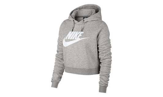 Sportswear Rally Cropped Hoodie WMNS "Grey" AQ9965 050