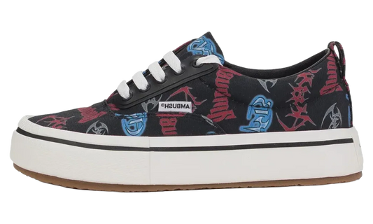 VULCANIZED LACE UP CANVAS "Red" BMIA012F23FAB0011025
