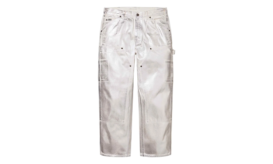 MM6 Maison Margiela Foil Double Knee Painter Pants "SS24 - Natural" SU27240