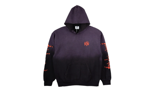 Haunted Mask Hooded Sweatshirt "Purple" 201PS0441238