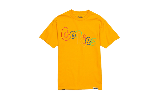 Pushin' Weight Logo Tee Shirt "Yellow" 1540T3628 GLD