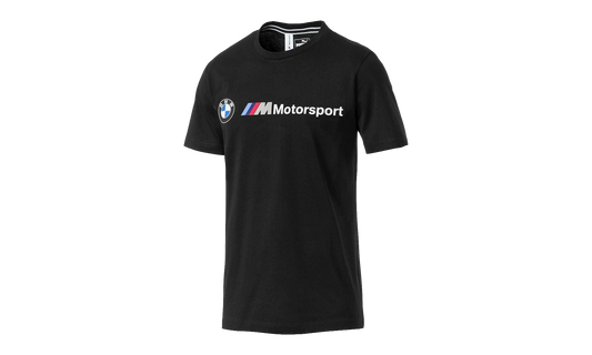 BMW Motorsport Logo Tee "Puma Black" 595369 01