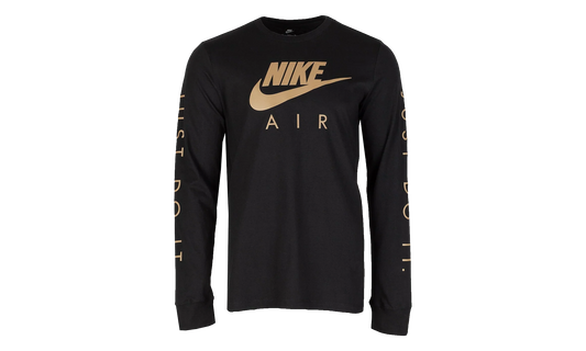 Air Reflective Long Sleeve T-Shirt "Black / Gold" 845425 005