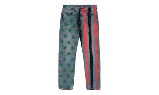 Cactus Plant Flea Market 4th of July Denim Jeans "Blue" DT378