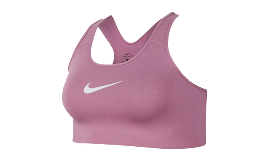 Swoosh Medium-support Non-padded Sports Bra (Plus Size) WMNS "Pink" BQ0973 693