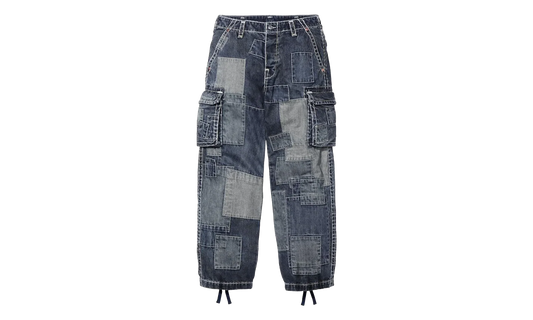 True Religion Patchwork Cargo Pant "FW25 - Dirty Indigo" SU27243