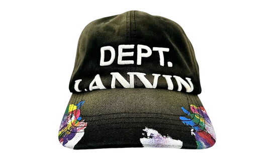Paint Splatter Strapback Hat "Lanvin - Black" GDXLPSSHB